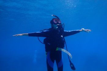 フレアリング　コントロールされたプラス浮力