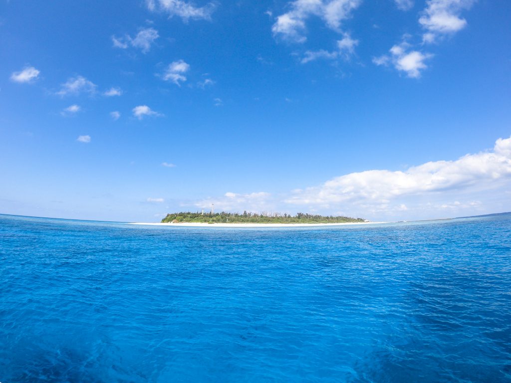 恩納村から出発 沖縄本島北部 水納島・瀬底島ファンダイビング