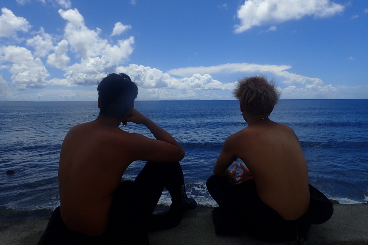 仲良し2人組み オープンウォーター講習 沖縄ダイビングライセンス C