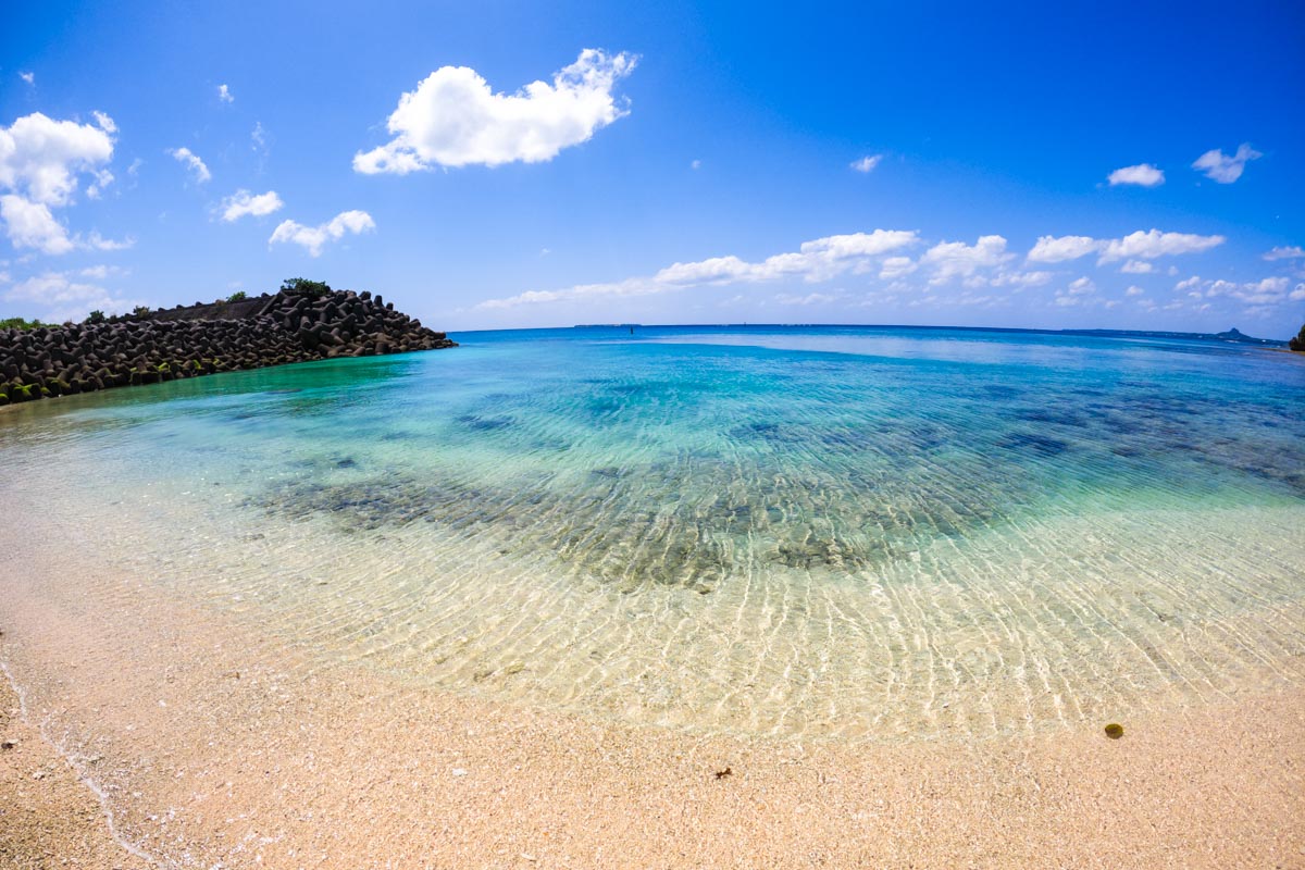 沖縄本島で1番綺麗なビーチ