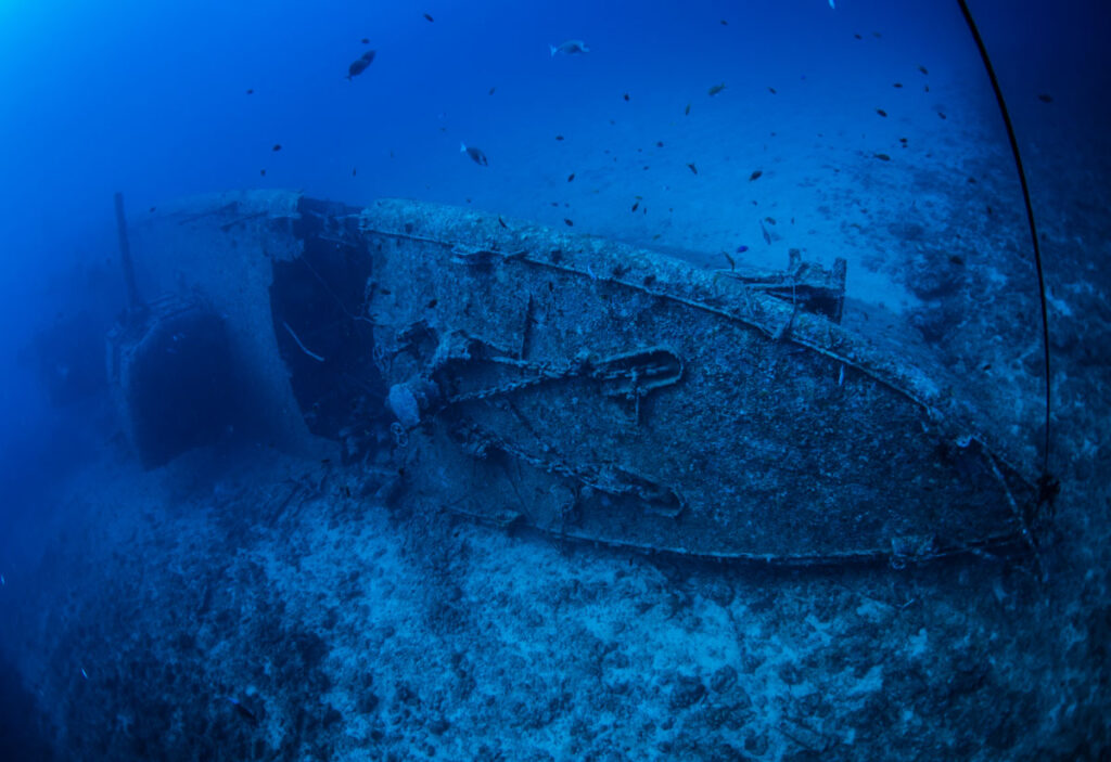 【沈没船】USSエモンズの戦艦