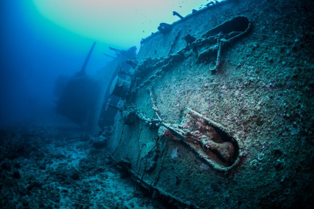 第二次世界大戦の沈没船・エモンズ