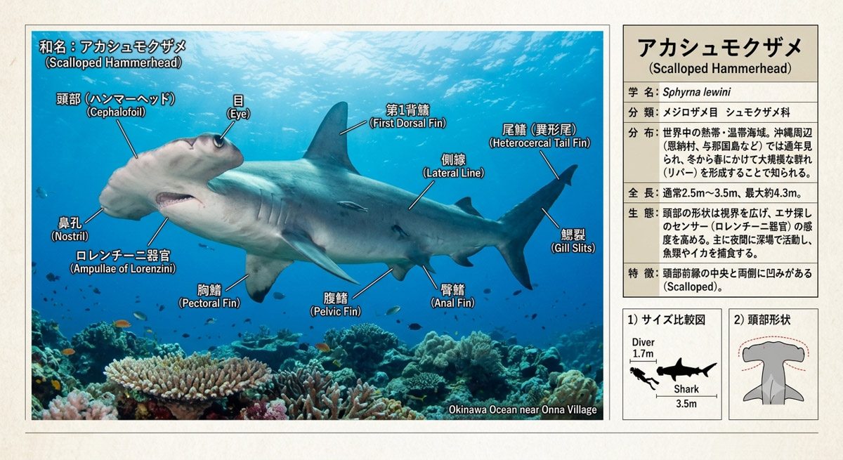 アカシュモクザメ